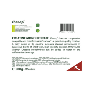 Creatine Creapure, Chemp® | Creatina monohidrata Creapure®
