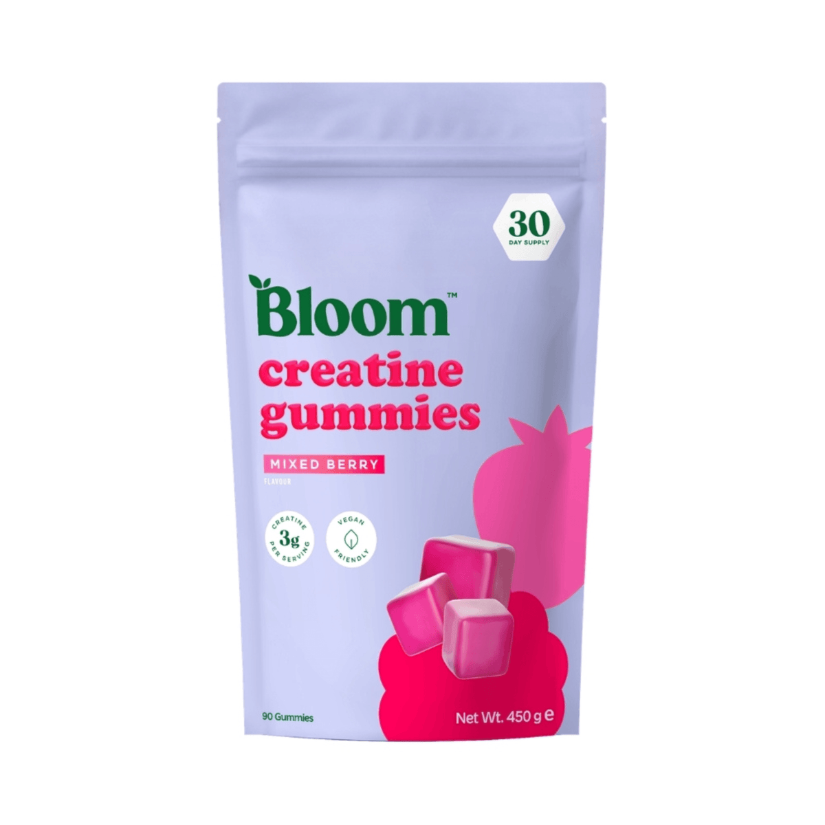 Creatine Gummies, Bloom, 30 portii | Creatina jeleuri