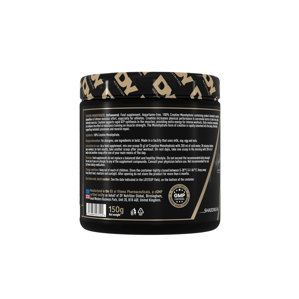 Creatine Monohydrate, DY Nutrition, 150g | Creatina monohidrata