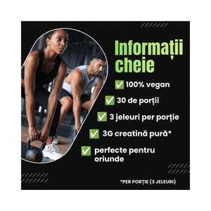 Creatine Performance Chews 100% Creapure, Chemp, 90 tablete | Creatina masticabila