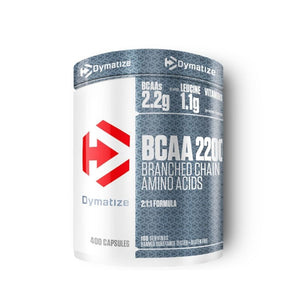 BCAA Complex 2200, Dymatize, 400 capsule | Aminoacizi 2:1:1 de L-Leucina, L-Izoleucina si L-Valina