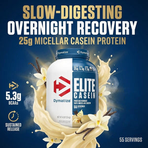 Elite Casein, Dymatize, 1.8 kg | Cazeina Micelara