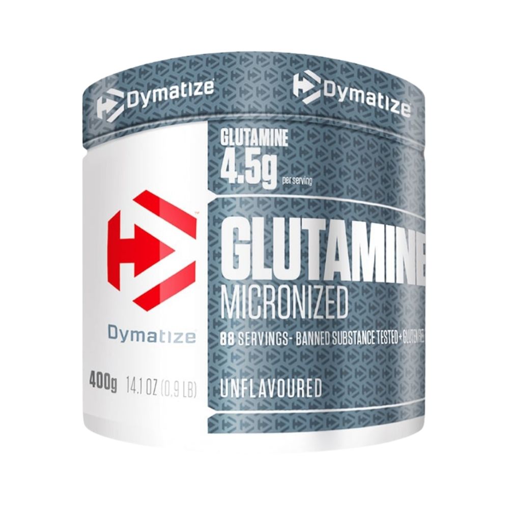 Glutamine Micronized Unflavoured, Dymatize, 400g | Glutamina pulbere