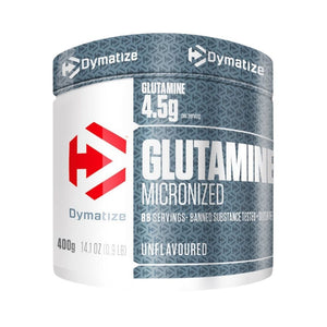 Glutamine Micronized Unflavoured, Dymatize, 400g | Glutamina pulbere
