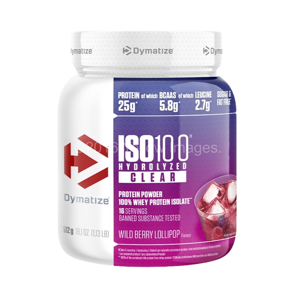 ISO 100 Hydrolyzed Clear, Dymatize | Izolat proteic din zer hidrolizat