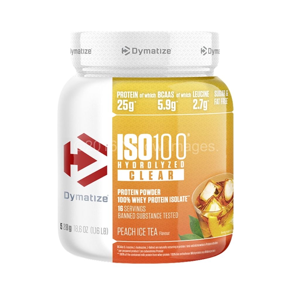 ISO 100 Hydrolyzed Clear, Dymatize | Izolat proteic din zer hidrolizat