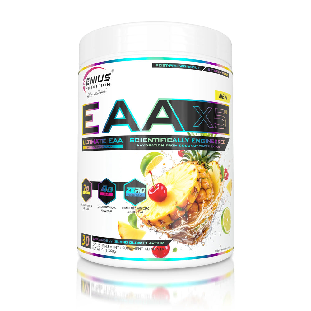 EAA-X5, Genius Nutrition, pudra, 360g/30 serviri, Aminoacizi esentiali