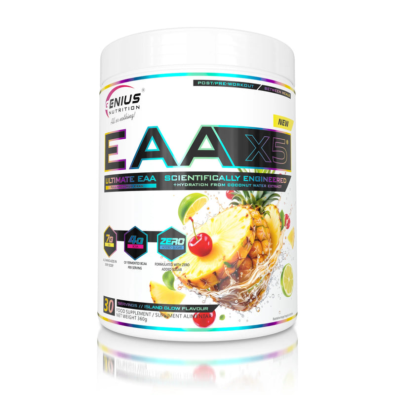 EAA-X5, Genius Nutrition, pudra, 360g/30 serviri, Aminoacizi esentiali