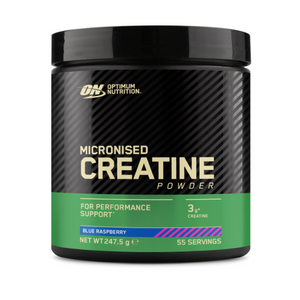 Flavoured Micronised Creatine Powder, Optimum Nutrition, 247.5g | Creatina monohidrat micronizata cu aroma