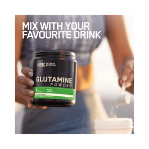 Glutamine Powder, Optimum Nutrition, 630g | L-Glutamina pudra pentru recuperare