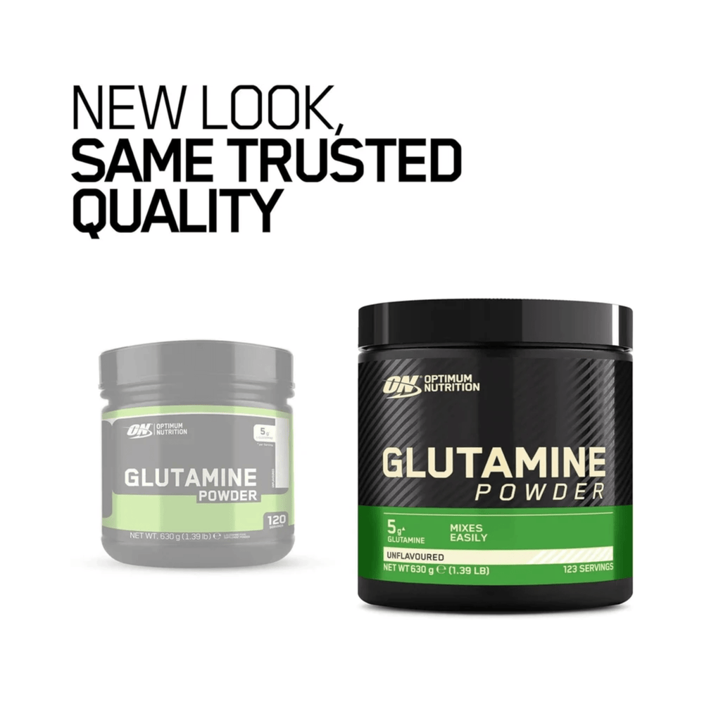 Glutamine Powder, Optimum Nutrition, 630g | L-Glutamina pudra pentru recuperare