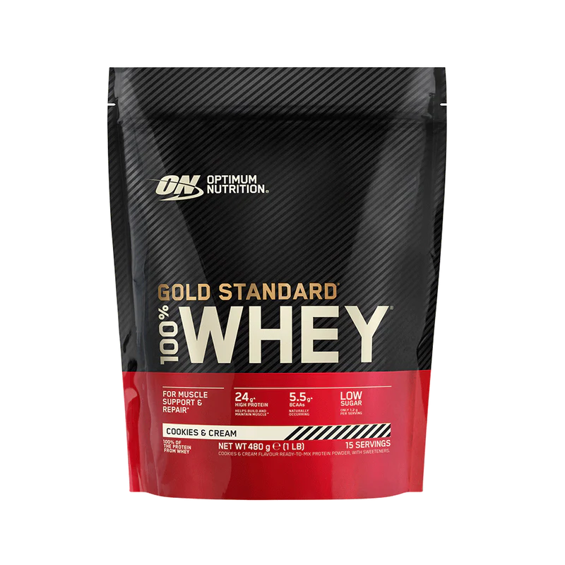Gold Standard 100% Whey Protein, Optimum Nutrition, 450 g | Proteina din zer