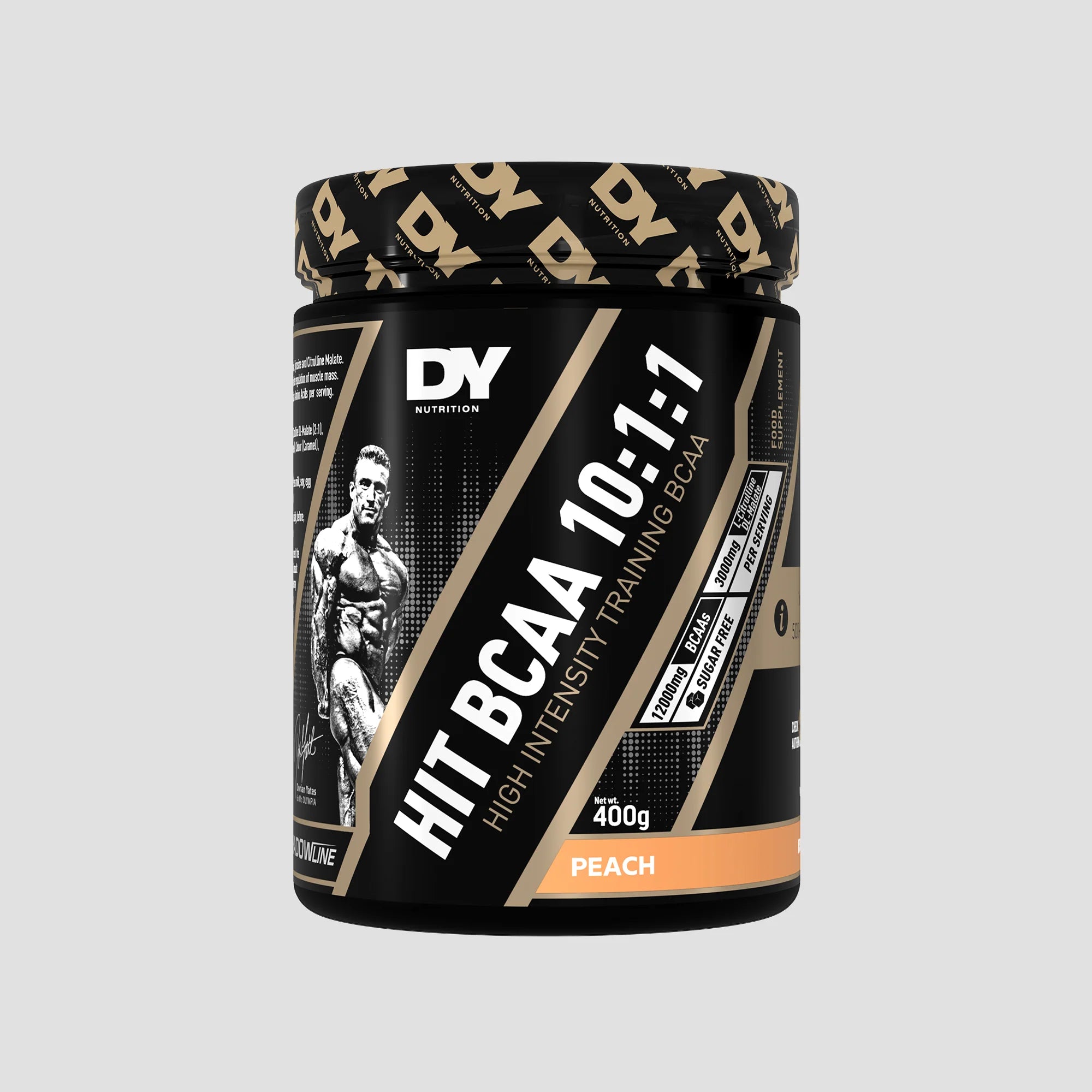 HIT BCAA 10:1:1, DY Nutrition, 400g/ 20 de serviri, Aminoacizi cu catena ramificata