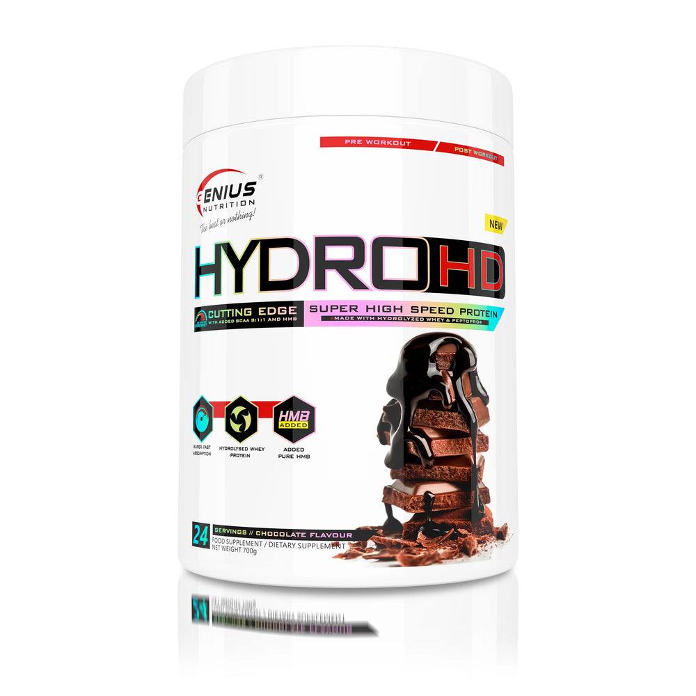 HYDRO-HD 700g/24 serviri, Genius Nutrition, pudra, Complex proteic cu absorbtie ridicata