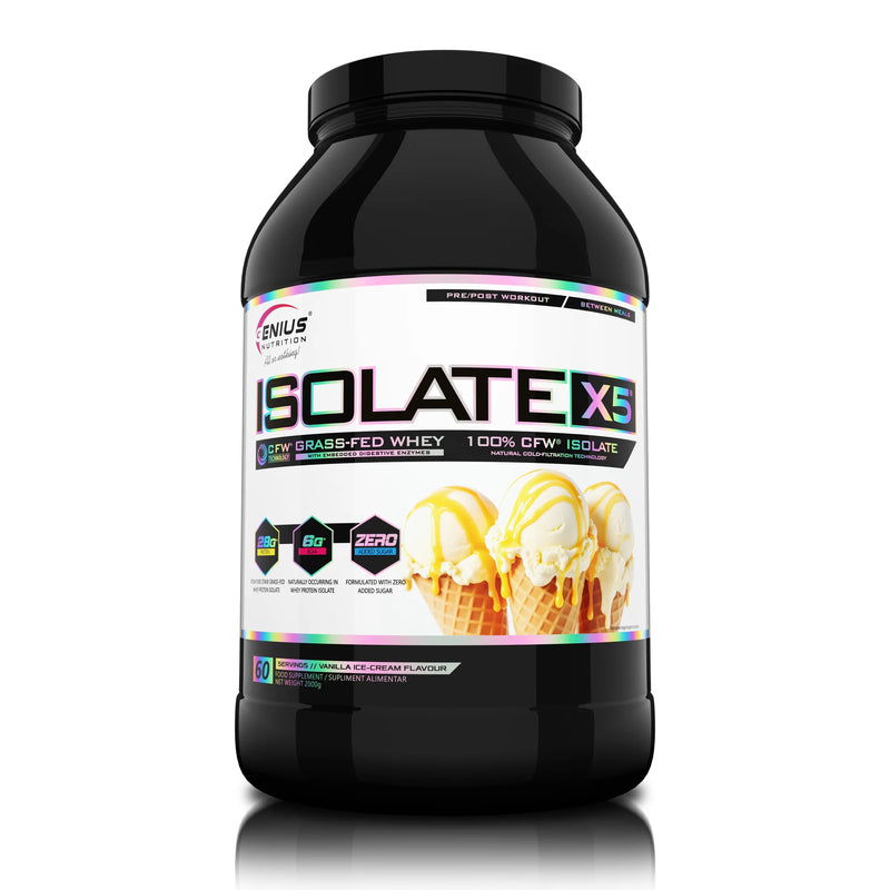 ISOLATE-X5, Genius Nutrition, 2 kg | Proteina izolata din zer