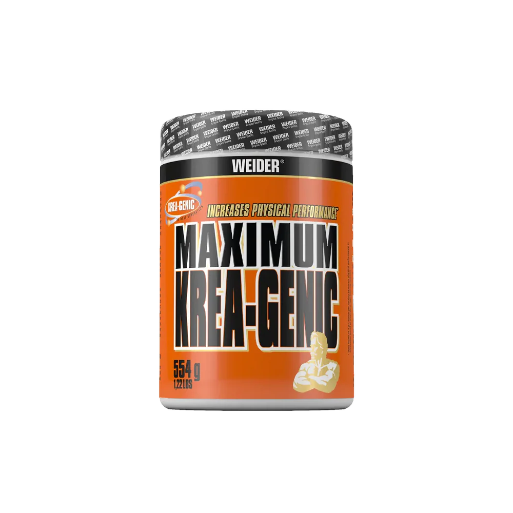 Maximum KREA GENIC Powder, Weider, pudra, 554gr, creatina monohidrat micronizata