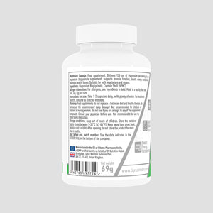 Magneziu Bisglicinat DY Nutrition, supliment alimentar, 90 de capsule