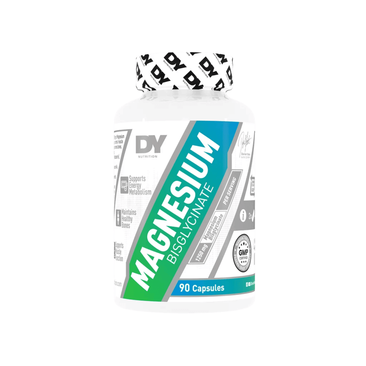 Magneziu Bisglicinat, DY Nutrition, 90 de capsule | Supliment alimentar