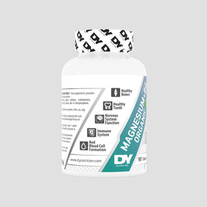 Magneziu Organic + Vitamina B6, DY Nutrition - 90 de tablete, 90 de serviri