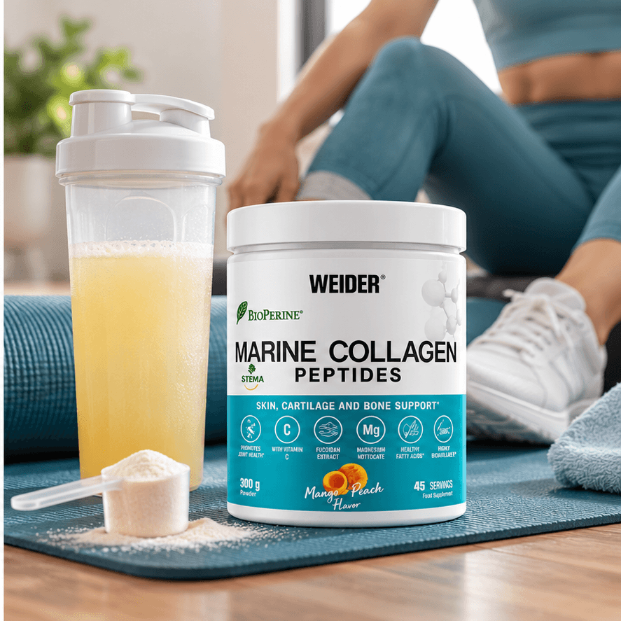 Marine Collagen Peptides, Weider, 300g | Colagen hidrolizat marin