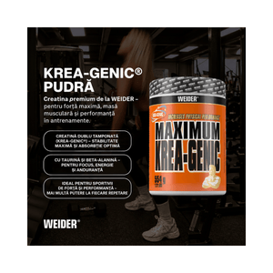 Maximum Krea-Genic Powder, Weider, 554g | Complex Creatina