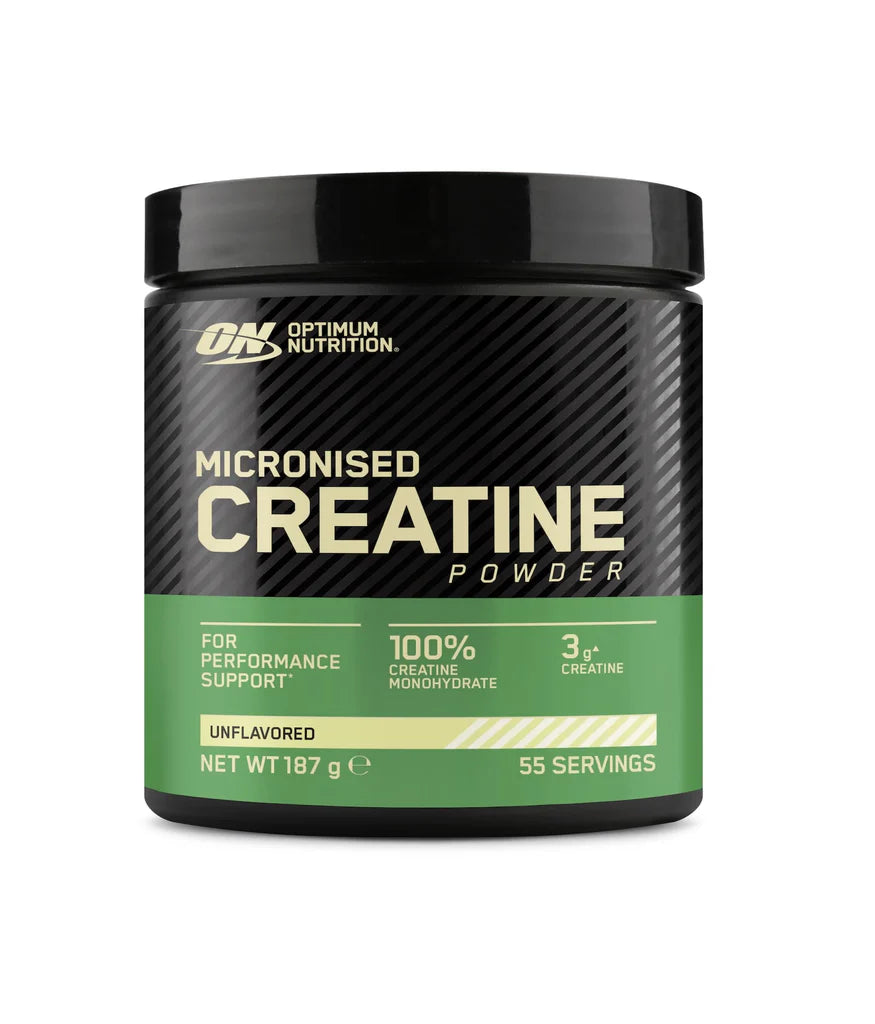Micronised Creatine Powder, Optimum Nutrition, 187g | Creatina monohidrata