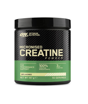 Micronised Creatine Powder, Optimum Nutrition, 187g | Creatina monohidrata