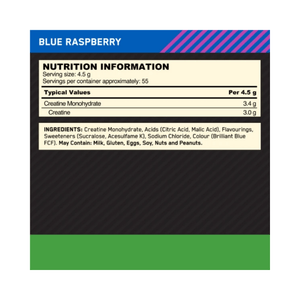 Micronised Creatine Powder, Optimum Nutrition, 247,5g | Creatina Monohidrat Micronizata cu Aroma