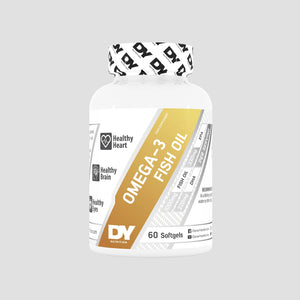 Omega-3 ulei de pește, DY Nutrition - 60 de capsule moi