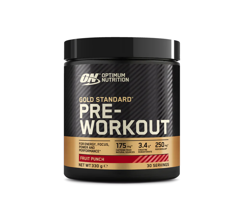 Gold Standard Pre-Workout, Optimum Nutrition, pudra, 330g, Supliment alimentar cu cofeina