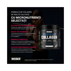 Premium Collagen, Weider, 300g | Complex colagen bovin pudra