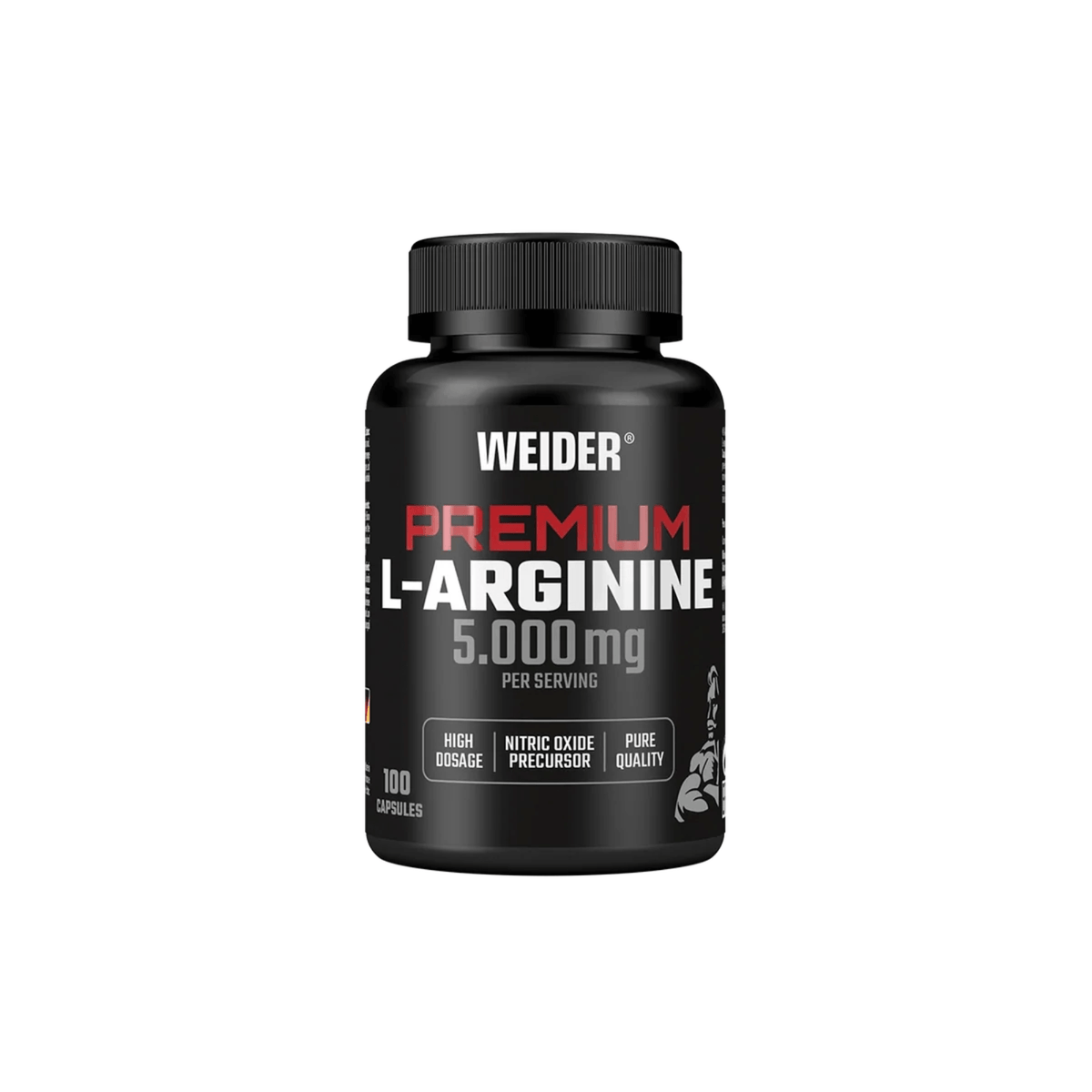 Premium L-Arginine, Weider, 100 capsule | Supliment arginina