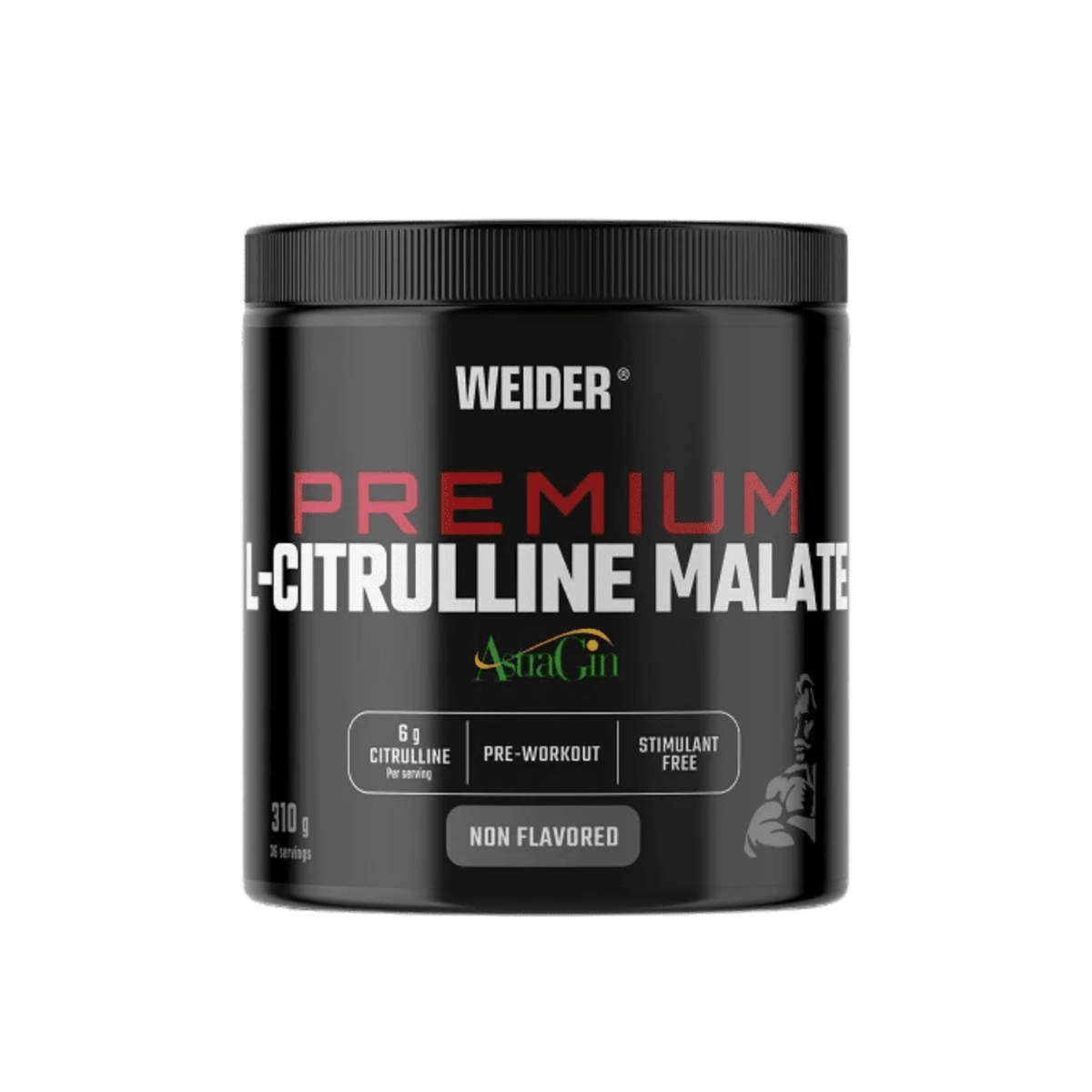 Premium L-citrulina Malat, Weider, 310g | Pre-workout