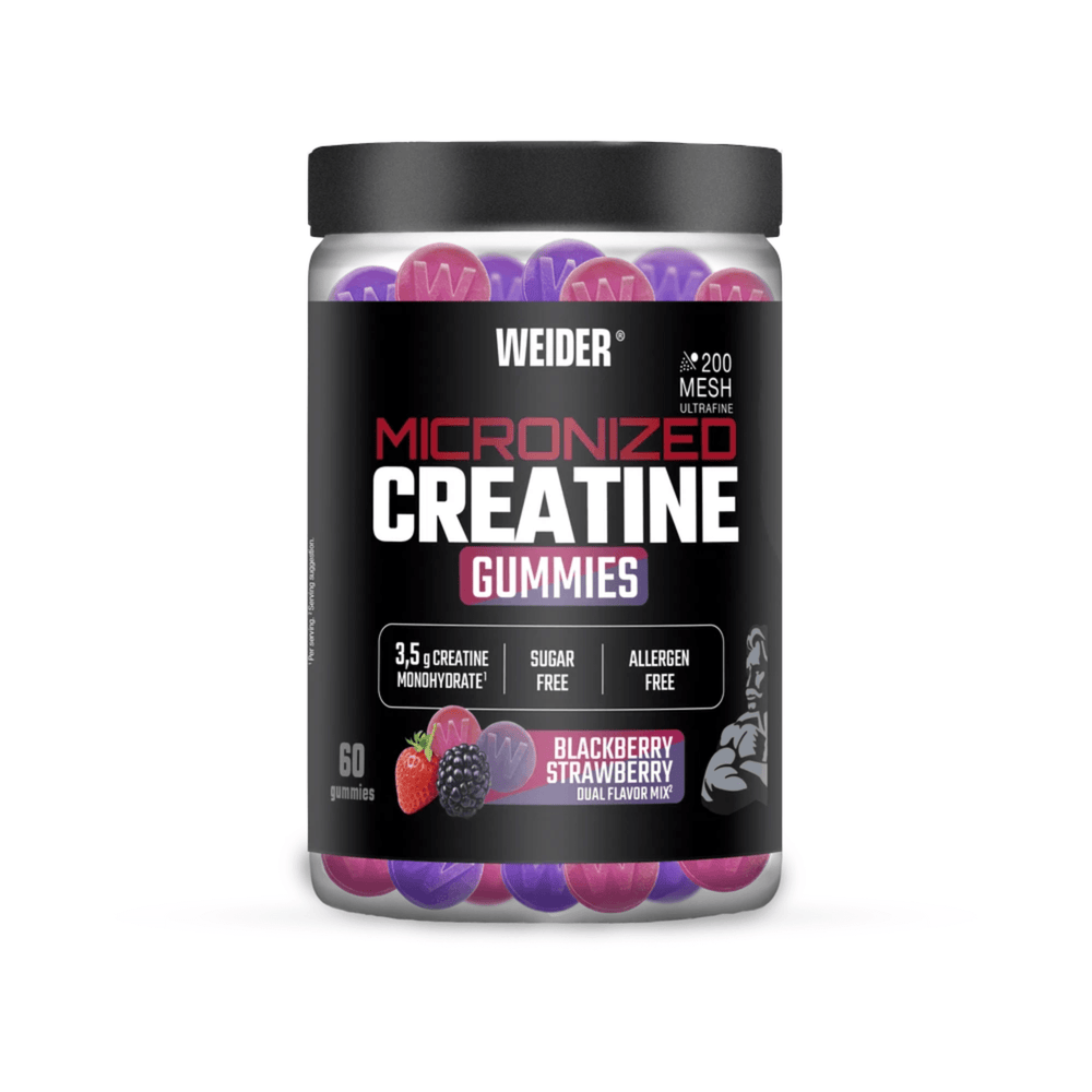 Premium Pure Creatine Gummies, Weider, 60 jeleuri | Creatina monohidrata