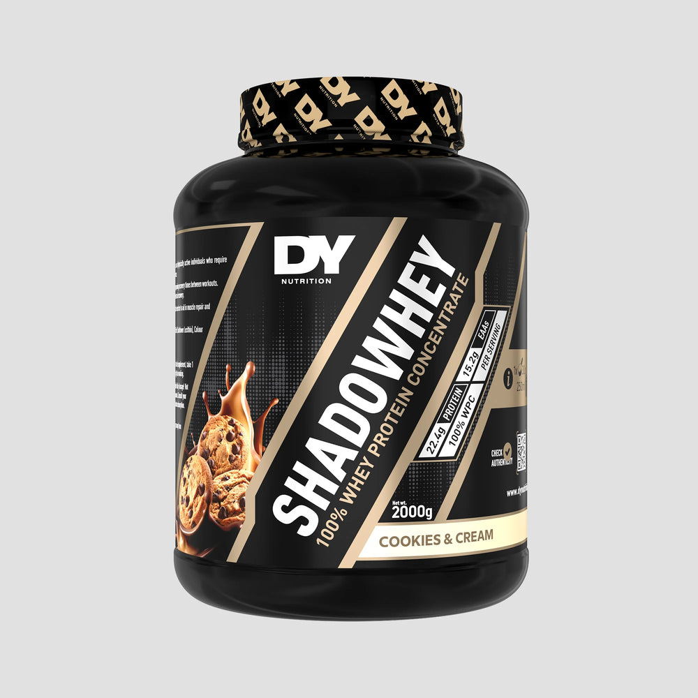 Proteina Concentrata 100% din zer, Shadowhey Concentrate, DY Nutrition, 2kg/66 de serviri