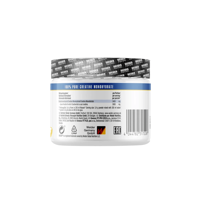 Pure Creatine Powder, Weider | Creatina monohidrata Creapure