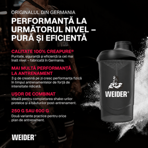 Pure Creatine Powder, Weider | Creatina monohidrata Creapure