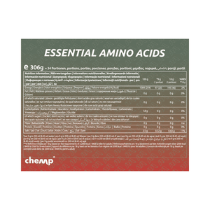 Pure EAA+ Electrolytes, Chemp®, 306g | Aminoacizi EAA și Electroliți