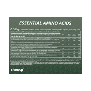 Pure EAA+ Electrolytes, Chemp®, 306g | Aminoacizi EAA și Electroliți
