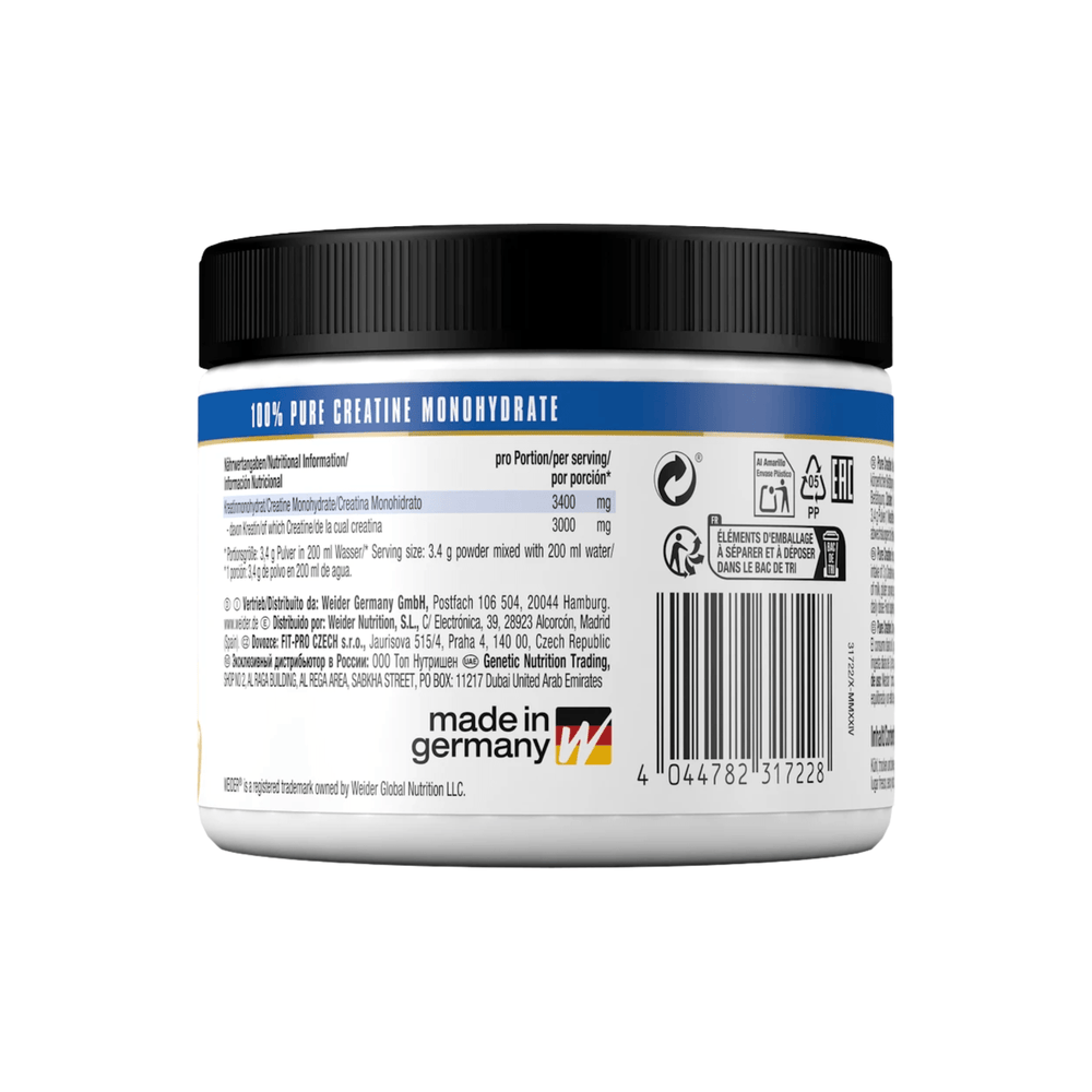 Pure Creatine Creapure, Weider | Creatina monohidrata pudra