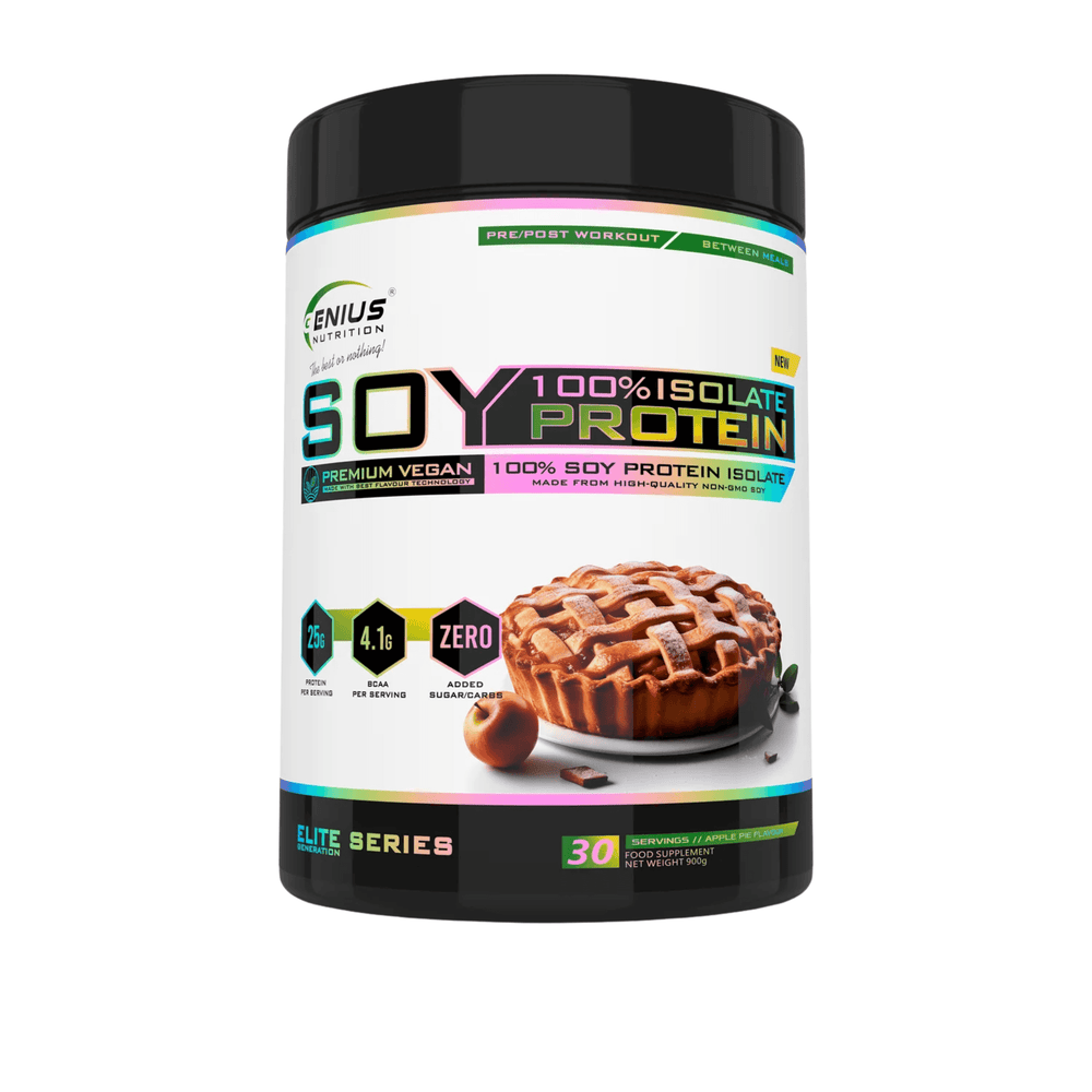 Soy Protein Isolate, Genius Nutrition, 900g | Izolat proteic din soia