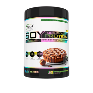 Soy Protein Isolate, Genius Nutrition, 900g | Izolat proteic din soia