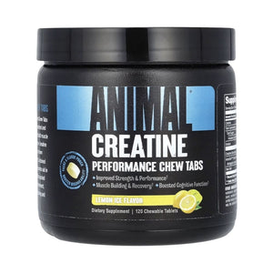Animal Creatine Chews, Universal Nutrition, 120 tablete masticabile | Creatina