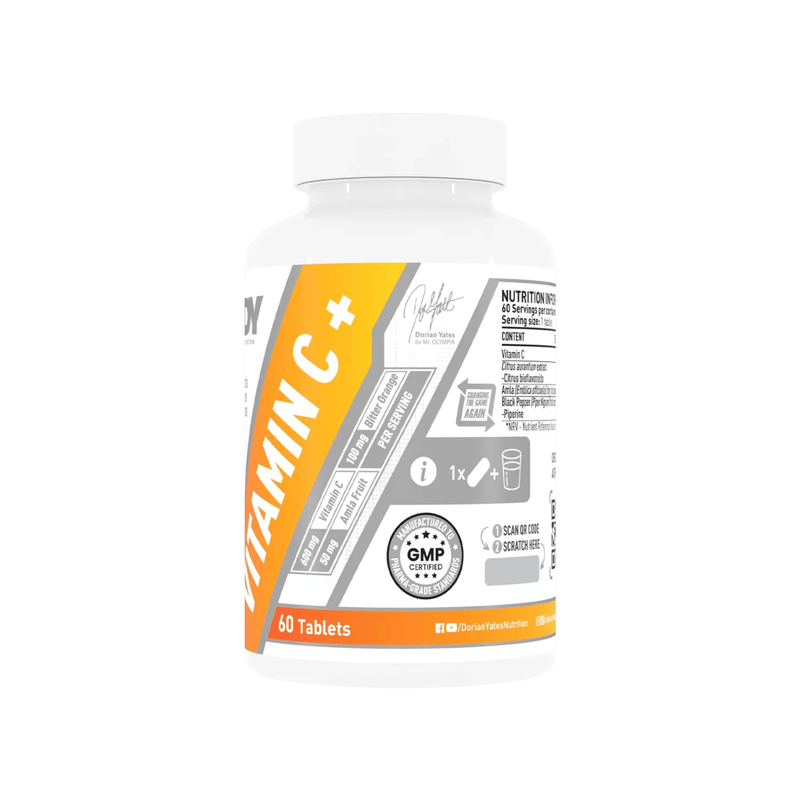 Vitamin C+, DY Nutrition, 60 de tablete | Supliment alimentar