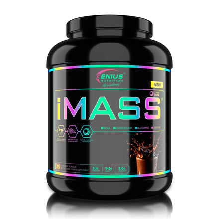 iMASS, Genius Nutrition, 2,5 kg | Complex All-in-One Gainer