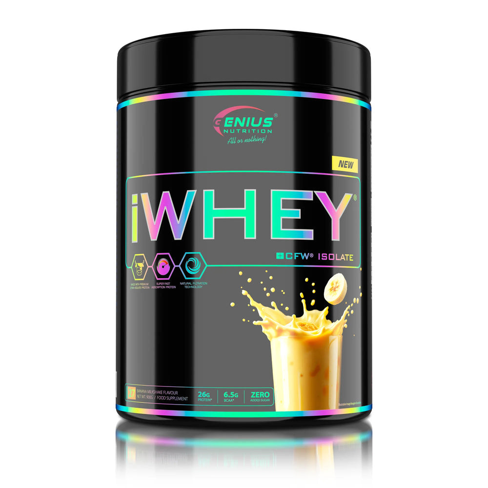 iWHEY ISOLATE, 900g/27 serviri, Genius Nutrition, pudra, Proteina izolata din zer