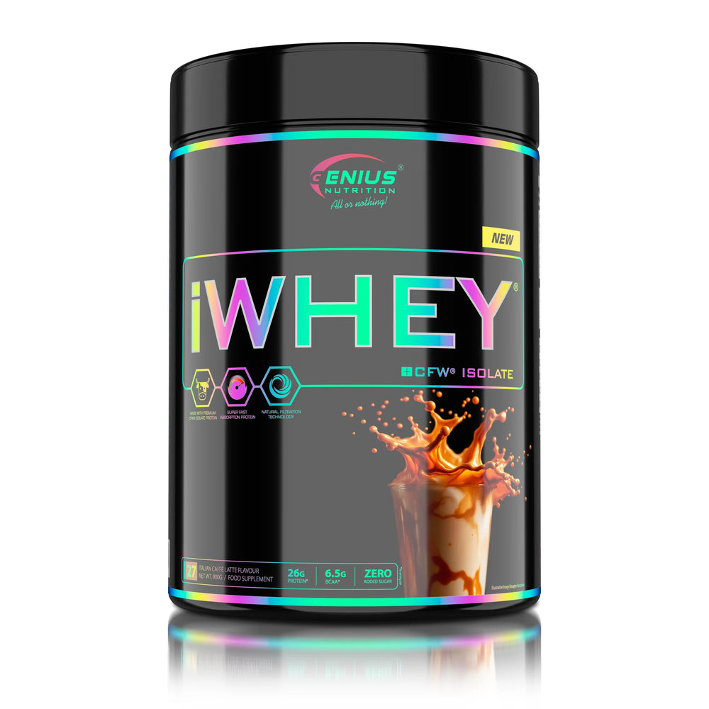 iWHEY ISOLATE, 900g/27 serviri, Genius Nutrition, pudra, Proteina izolata din zer