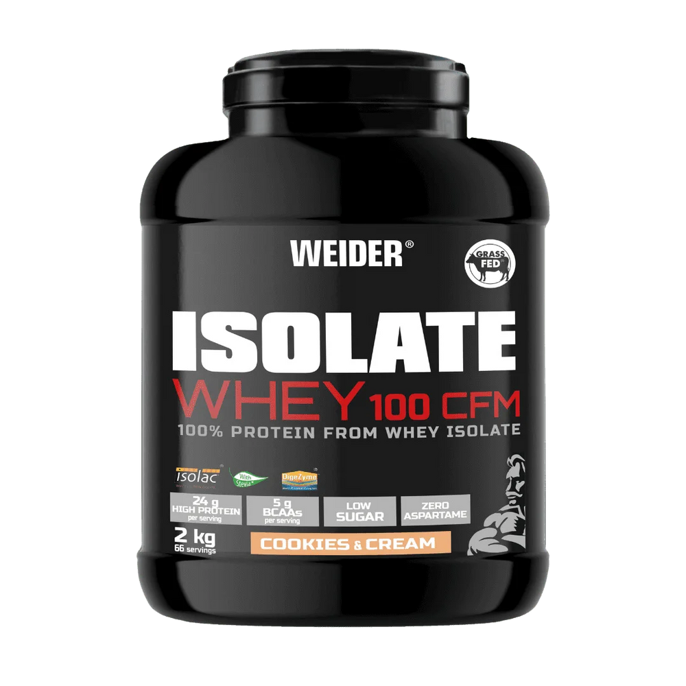 Isolate Whey 100 CFM, Weider | Izolat proteic din zer