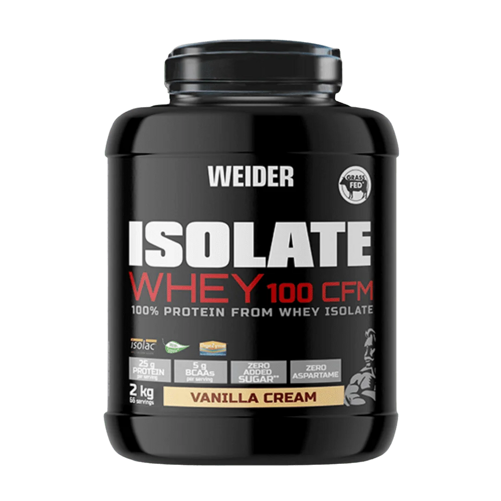 Isolate Whey 100 CFM, Weider | Izolat proteic din zer