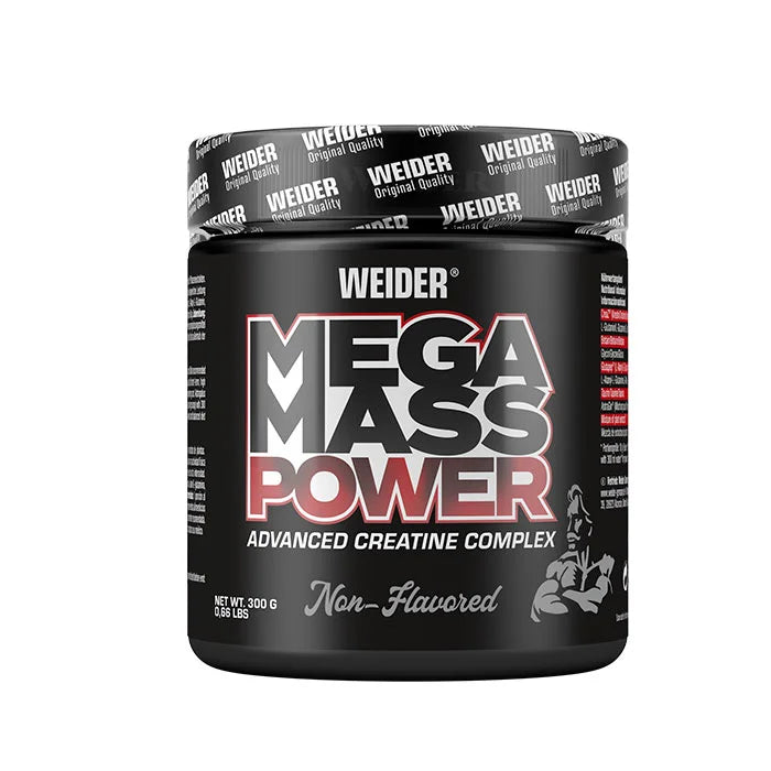 Mega Mass POWER, Weider, pudra, 300gr, complex de creatina